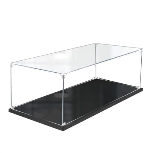 FORTTS Transparente Acryl-Vitrine, kompatibel mit LG 76240, Sammlerstück-Vitrine, staubdichte Arbeitsplatte, Kunststoff-Vitrine, Spielzeug, Heimaufbewahrung, 50 x 30 x 20 cm(2MM) von FORTTS