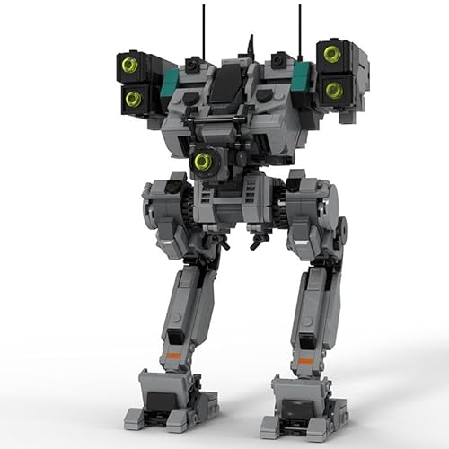 Mech-Roboter-Bausatz, Actionfiguren-Bausteinset, MOC, beliebte Filme, Anime-Spielcharakter, Ziegelmodell, 995-teiliges Dekorations-Sammelstück von FORTTS