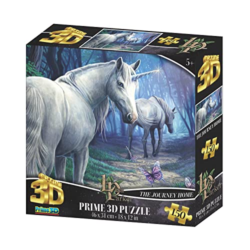 FOXCUP LP10908 Lisa Parker Journey Home Einhorn Puzzle mit 3D-Effekt, Mehrfarbig von FOXCUP