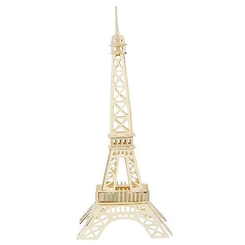 FOYTOKI 1 Satz Holzpuzzle Eiffel Tower Kreatives DIY Modellbausatz für Lehrspielzeug aus Natürlichem ohne Kleber Kreativität und Motorik Schreibtischdekoration oder FOYTOKI 1 Satz Holzpuzzle Eiffel Tower Kreatives DIY Modellbausatz für Lehrspielzeug aus Natürlichem ohne Kleber Kreativität und Motorik Schreibtischdekoration oder von FOYTOKI