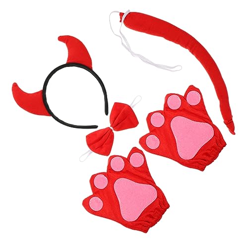 FOYTOKI 1 Set Halloween Dämon Kuh Rinder Cosplay Requisiten Cosplay Rinder Requisiten Rinder Cosplay Liefert Leistung Kostüm Zubehör Rinder Hörner Stirnband Rinder Cosplay Dekor von FOYTOKI