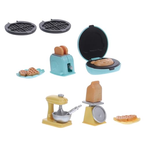 FOYTOKI 1 Set Puppenhaus Küchen Requisiten Mini Modell Miniatur Szenen Zubehör Winzige Backornamente Miniatur Szenen Dekor Küchenutensilien Spielzubehör Puppenhaus Zubehör von FOYTOKI