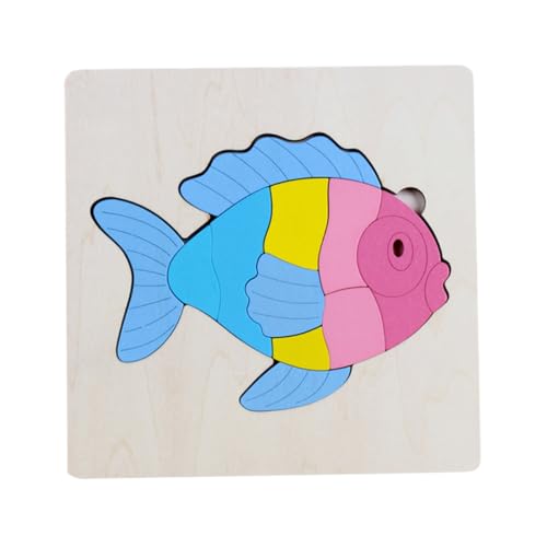 FOYTOKI 1 Stück 3D Speicher Puzzle Tierform Puzzle Holzpuzzle Pädagogisches Geschenk Für Kinder Holzpuzzle von FOYTOKI