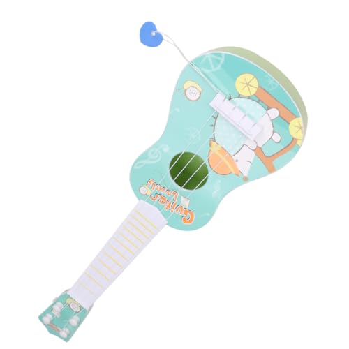 FOYTOKI 1 Stück 4 Saiten Igelmuster Akustikgitarre Kleinkindgitarre Kleinkindspielzeuggitarre Mini Musikgitarre Kinderspielzeuggitarre Kindermusikspielzeug Elektronische Spielzeuggitarre von FOYTOKI