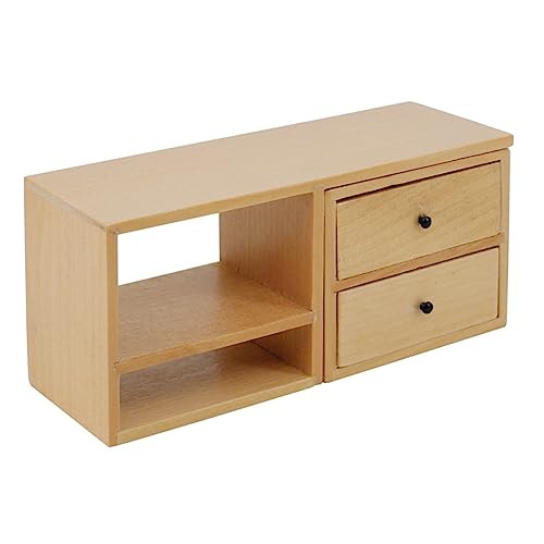 FOYTOKI 1 Stück Regalmodell Mini Schrank Ornament Mini Basteldekoration Mini Dekor Mini Schrank Miniatur Schrank Dekor Mini Schrank Bastel Mini Regal Mini von FOYTOKI