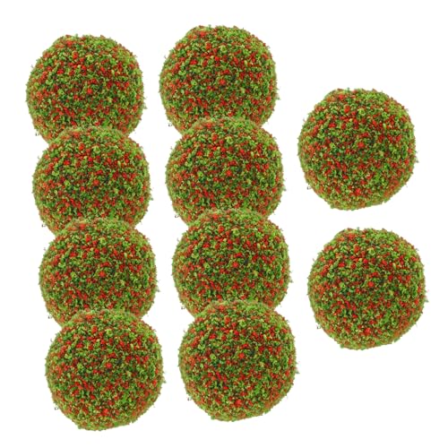 FOYTOKI 10 Stück Miniatur Strauchbälle Künstliche Pflanzen für Sandtisch Realistische Mikro Landschaftsdekoration DIY Gartenzubehör für Puppenhaus Modellbau und Diorama FOYTOKI 10 Stück Miniatur Strauchbälle Künstliche Pflanzen für Sandtisch Realistische Mikro Landschaftsdekoration DIY Gartenzubehör für Puppenhaus Modellbau und Diorama von FOYTOKI