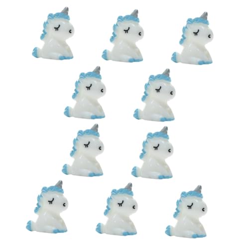 FOYTOKI 10 Stück Teiliges Mini Einhorn Figuren Künstliche Miniatur Deko für Puppenhaus Handgefertigte Landschaftsdekoration Blau für DIY Mikrolandschaften Wohn und Bürodekoration FOYTOKI 10 Stück Teiliges Mini Einhorn Figuren Künstliche Miniatur Deko für Puppenhaus Handgefertigte Landschaftsdekoration Blau für DIY Mikrolandschaften Wohn und Bürodekoration von FOYTOKI
