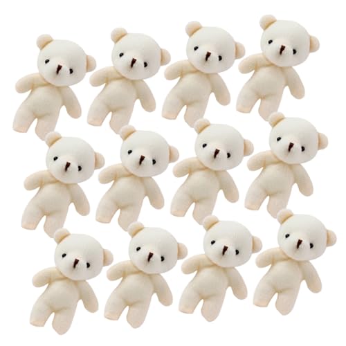 FOYTOKI 12 Stück Kleiner Plüschbär Anhänger Süßes Hänge Spielzeug Plüschpuppe für Dekoration und Kuscheltierspielzeug für Kinder und Erwachsene FOYTOKI 12 Stück Kleiner Plüschbär Anhänger Süßes Hänge Spielzeug Plüschpuppe für Dekoration und Kuscheltierspielzeug für Kinder und Erwachsene von FOYTOKI