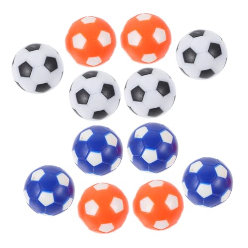 FOYTOKI 12St Mini-Tischfußballmaschine Kinderfußball Tischfußballbälle Fußbälle tischfussballtisch Foosball Bälle für Tischkicker Zubehör für Fußballspiele Hüften (umweltfreundliches Harz) von FOYTOKI