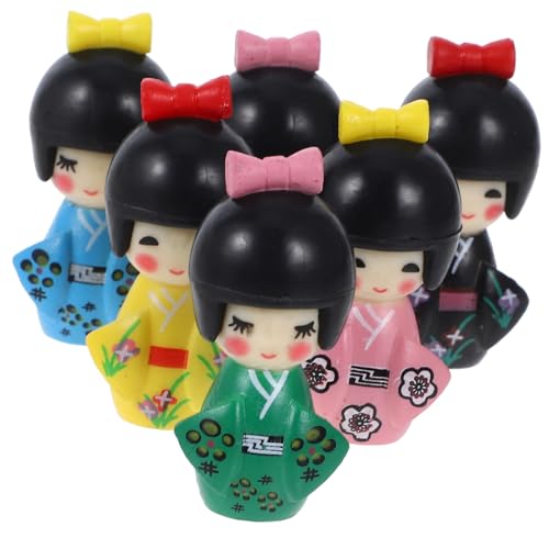 FOYTOKI 18 STK Kimono-Puppenschmuck Fee japanische Puppendekoration feng Bausätze Kinder Puppen kinderpuppe Kinder Spielzeug Cars Spielzeug PVC-Puppenspielzeug japanische Puppenverzierung von FOYTOKI