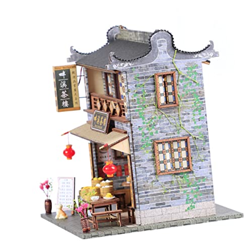 FOYTOKI Selbstgemacht Chinesisches Stil Hausmodell Spielzeug 1Stück Zusammenbauen Lernspielzeug für Kinder Handgefertigt Modellspielzeug Dekoration FOYTOKI Selbstgemacht Chinesisches Stil Hausmodell Spielzeug 1Stück Zusammenbauen Lernspielzeug für Kinder Handgefertigt Modellspielzeug Dekoration von FOYTOKI