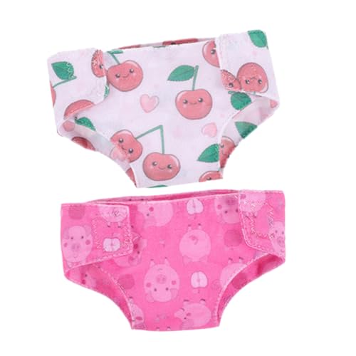 FOYTOKI 2 Stück Teiliges Puppenunterwäsche aus Leichtem Klassische Windeln für Spielpuppen Geeignet für Kreatives Rollenspiel von Kindern Langlebig und Einfach Anzuziehen FOYTOKI 2 Stück Teiliges Puppenunterwäsche aus Leichtem Klassische Windeln für Spielpuppen Geeignet für Kreatives Rollenspiel von Kindern Langlebig und Einfach Anzuziehen von FOYTOKI