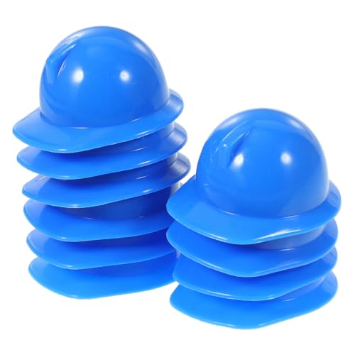 FOYTOKI 20 Stück Teiliges Miniatur Bauhelm aus Leichtem Kunststoff Blaue Mini sicherheitshelme für Puppen als Partydekoration und Outdoor Zubehör für Miniatur doll Accessoires FOYTOKI 20 Stück Teiliges Miniatur Bauhelm aus Leichtem Kunststoff Blaue Mini sicherheitshelme für Puppen als Partydekoration und Outdoor Zubehör für Miniatur doll Accessoires von FOYTOKI