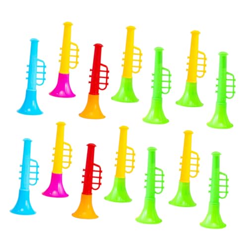 FOYTOKI 20st Kleiner Lautsprecher Trompeten Mini-Horn Hörrohr Blashornkinder Blasrohr -Instrumente Partygeschenke Für Schiebepfeife Mini-drucklufthorn Plastik von FOYTOKI