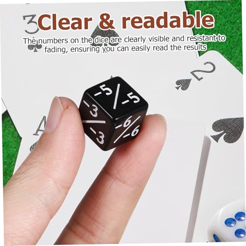 FOYTOKI 24 Stück Additionswürfel Spielwürfel Acryl Bicolor Mathe Lernwürfel für Klassenzimmer Party Token Dice Spiel Zubehör FOYTOKI 24 Stück Additionswürfel Spielwürfel Acryl Bicolor Mathe Lernwürfel für Klassenzimmer Party Token Dice Spiel Zubehör von FOYTOKI