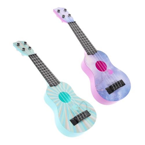 FOYTOKI 2Stücke Kinderspielzeug Ukulele für Kleinkinder Musikinstrument für Frühe Bildung Sicherer Farbenfrohes Design für Jungen FOYTOKI 2Stücke Kinderspielzeug Ukulele für Kleinkinder Musikinstrument für Frühe Bildung Sicherer Farbenfrohes Design für Jungen von FOYTOKI