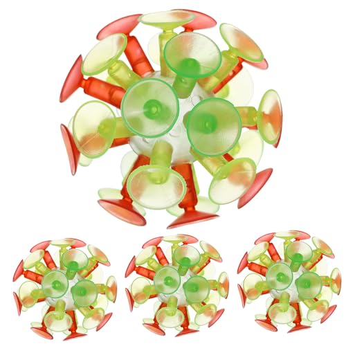 FOYTOKI 4 Stück Bälle Werfen Und Kleben Saugnapf- Bounce- Bälle Saugkugel Löschen Saugnapf Für Kinder Baby- Werfen Und Stickbälle Prallen Absaugkugeln Spielzeug Darts Eltern-kind FOYTOKI 4 Stück Bälle Werfen Und Kleben Saugnapf- Bounce- Bälle Saugkugel Löschen Saugnapf Für Kinder Baby- Werfen Und Stickbälle Prallen Absaugkugeln Spielzeug Darts Eltern-kind von FOYTOKI