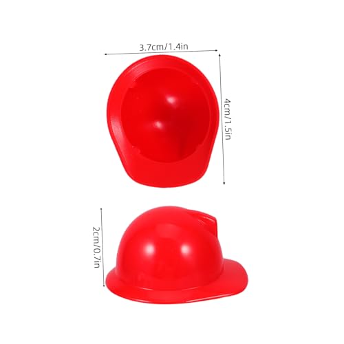 FOYTOKI 40 Stück Teiliges Mini Sicherheitshelm aus Leichtem Kunststoff in Rot Blau Gelb und Weiß Dekorative Bauhelm Miniatur für Puppen Flaschen Partys und Vielseitige Dekoideen FOYTOKI 40 Stück Teiliges Mini Sicherheitshelm aus Leichtem Kunststoff in Rot Blau Gelb und Weiß Dekorative Bauhelm Miniatur für Puppen Flaschen Partys und Vielseitige Dekoideen von FOYTOKI