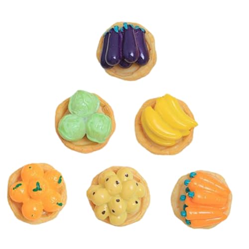 FOYTOKI 6 Stück Teiliges Mini Obstkorb aus Kunstharz Realistische Gemüse Früchtemodelle Dekorative Puppenhaus Miniatur Lebensmittel für DIY Gartendekoration und Wohnraumgestaltung FOYTOKI 6 Stück Teiliges Mini Obstkorb aus Kunstharz Realistische Gemüse Früchtemodelle Dekorative Puppenhaus Miniatur Lebensmittel für DIY Gartendekoration und Wohnraumgestaltung von FOYTOKI