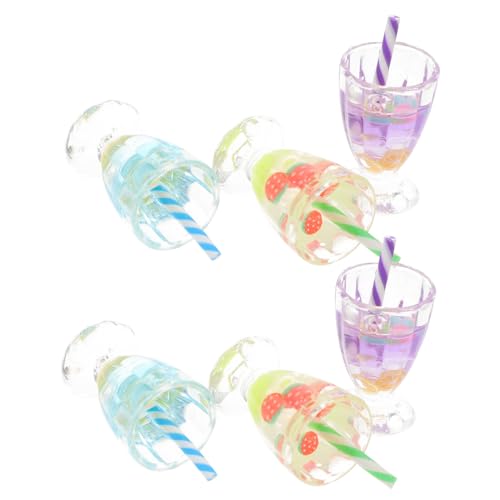 FOYTOKI 6 Stück Teiliges Mini Puppenhaus Eisbecher aus Stabilem Leuchtende Farbige Nachtlicht Fruchtbecher Detailreiche Dekoration für Puppenhaus Küche und Esszimmer Wiederverwendbar FOYTOKI 6 Stück Teiliges Mini Puppenhaus Eisbecher aus Stabilem Leuchtende Farbige Nachtlicht Fruchtbecher Detailreiche Dekoration für Puppenhaus Küche und Esszimmer Wiederverwendbar von FOYTOKI