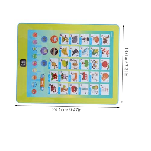 FOYTOKI Arabische Lernmaschine für Kleinkinder mit Touchscreen Interaktive Frühkindliche Bildung Alphabet Lernspielzeug Vorschulspielzeug für Sensorische Entwicklung und Kognitive FOYTOKI Arabische Lernmaschine für Kleinkinder mit Touchscreen Interaktive Frühkindliche Bildung Alphabet Lernspielzeug Vorschulspielzeug für Sensorische Entwicklung und Kognitive von FOYTOKI