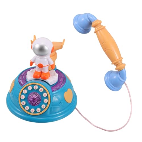 FOYTOKI Astronaut Telefon mit Licht und Musik Interaktives Lernspielzeug für Jungen und Mädchen Pädagogisches Kunststoffspielzeug für Kleinkinder Astronautenmotiviertes Kinderspielzeug FOYTOKI Astronaut Telefon mit Licht und Musik Interaktives Lernspielzeug für Jungen und Mädchen Pädagogisches Kunststoffspielzeug für Kleinkinder Astronautenmotiviertes Kinderspielzeug von FOYTOKI