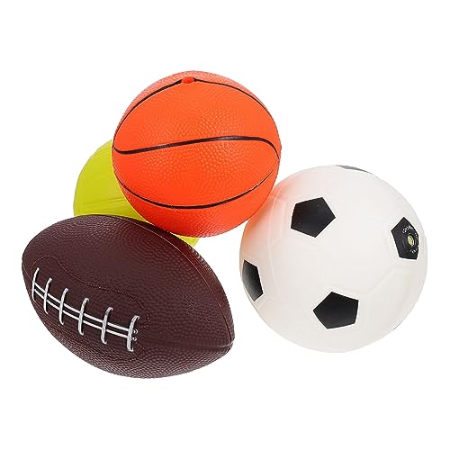 FOYTOKI Aufblasbarer Rugby Fußball Und Basketball Set Für Kinder Spielerisches Sportspielzeug Für Drinnen Und Draußen Ideal Für Aktive Spiele Und Freizeitaktivitäten von FOYTOKI