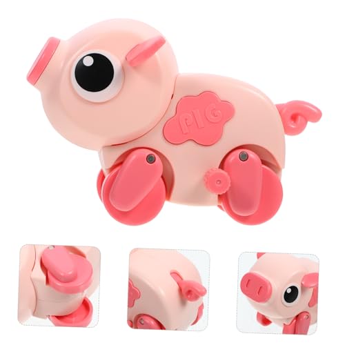 FOYTOKI Aufziehspielzeug Schwein Bunte Farben Sicher Glatte Oberfläche Motorikfördernd Partygeschenk Mitgebsel Kindergeburtstag FOYTOKI Aufziehspielzeug Schwein Bunte Farben Sicher Glatte Oberfläche Motorikfördernd Partygeschenk Mitgebsel Kindergeburtstag von FOYTOKI