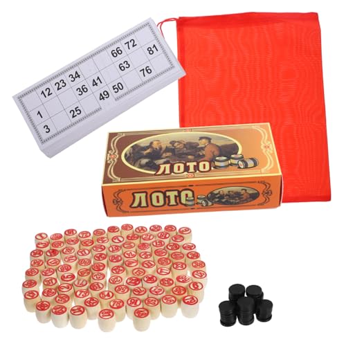 FOYTOKI Bingo spielset aus Holz mit Doppelseitigen Zahlenkarten Robustes Party brettspiel für Familien Pädagogisches Gesellschaftsspiel Eltern Junge Mädchen Beziehung FOYTOKI Bingo spielset aus Holz mit Doppelseitigen Zahlenkarten Robustes Party brettspiel für Familien Pädagogisches Gesellschaftsspiel Eltern Junge Mädchen Beziehung von FOYTOKI