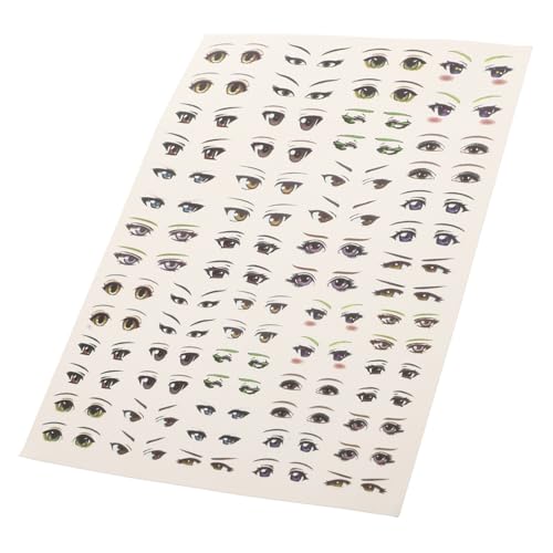 FOYTOKI Cartoon Augen Aufkleber Selbstklebend für DIY Bastelbedarf Clay Crafts Animation Puppen Dekoration Papier Sticker Verschiedene Formen und Farben FOYTOKI Cartoon Augen Aufkleber Selbstklebend für DIY Bastelbedarf Clay Crafts Animation Puppen Dekoration Papier Sticker Verschiedene Formen und Farben von FOYTOKI