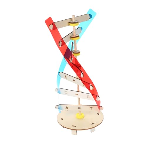 FOYTOKI DIY Holz DNA Modell Doppelhelix Bausatz Pädagogisches Lernspielzeug für Wissenschaftliches Experimentiermodell zur Feinmotorik und Kritischem Denken FOYTOKI DIY Holz DNA Modell Doppelhelix Bausatz Pädagogisches Lernspielzeug für Wissenschaftliches Experimentiermodell zur Feinmotorik und Kritischem Denken von FOYTOKI