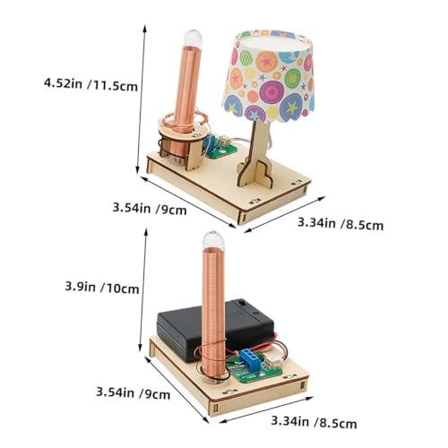 FOYTOKI DIY Wissenschaftliches Experimentier Kabellose Stromübertragung Tischlampe Bausatz für Stem Lernspielzeug Fördert Technikverständnis und Analytisches FOYTOKI DIY Wissenschaftliches Experimentier Kabellose Stromübertragung Tischlampe Bausatz für Stem Lernspielzeug Fördert Technikverständnis und Analytisches von FOYTOKI