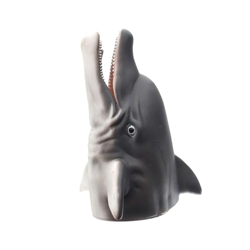 FOYTOKI Delfin Handpuppe für Realistische Tierform Weiches Sicheres Material Interaktives Rollenspielspielzeug Kreativität und Fantasie für Jungen und Mädchen FOYTOKI Delfin Handpuppe für Realistische Tierform Weiches Sicheres Material Interaktives Rollenspielspielzeug Kreativität und Fantasie für Jungen und Mädchen von FOYTOKI