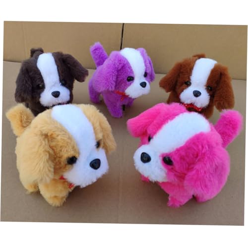 FOYTOKI Elektronischer Plüschhund mit Musikbewegung Interaktives Pädagogisches Kuscheltier für Jungen Mädchen Realistisches Buntes Intelligentes Haustier Zufällige Farbe Zufällige Farbe FOYTOKI Elektronischer Plüschhund mit Musikbewegung Interaktives Pädagogisches Kuscheltier für Jungen Mädchen Realistisches Buntes Intelligentes Haustier Zufällige Farbe Zufällige Farbe von FOYTOKI