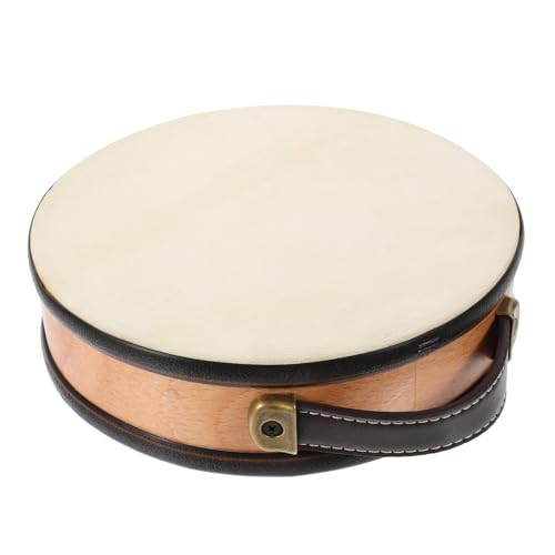 FOYTOKI Kinderspielzeug Tamburin Handklopfspielzeug Jubelstütze Kindertamburin Kinderhandglocke Partymusikspielzeug Tamburinspielzeug Kleinkindinstrument Percussion Tamburin von FOYTOKI