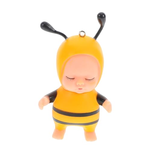 FOYTOKI Kleine Babypuppe Aus Kunststoff Babymodell Dekoration Babypuppenmaterial Babypuppenspielzeug Babypuppenspielzeug Babypuppen Masse Miniatur Babypuppe Masse von FOYTOKI