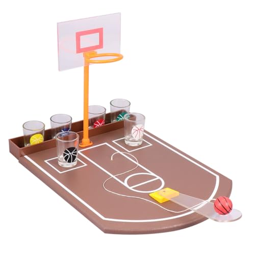 FOYTOKI Kreatives Tisch Basketball Trinkspiel aus Acryl Lustiges Bar Entertainment Zubehör Einfach für Party und Geselliges Spiel mit Freunden FOYTOKI Kreatives Tisch Basketball Trinkspiel aus Acryl Lustiges Bar Entertainment Zubehör Einfach für Party und Geselliges Spiel mit Freunden von FOYTOKI