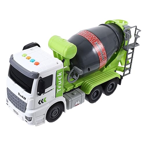 FOYTOKI LKW-Spielzeug Zurückschieben LKW-Modell Simulationsmischwagenmodell Spielzeug Für Baufahrzeuge Spielzeugauto Zum Zurückziehen Simulationstechnik-LKW Mini-mischwagen Green Plastik von FOYTOKI