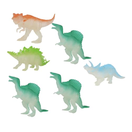 FOYTOKI Leuchtende Dinosaurier Modelle Miniatur Realistische Tier Spielzeuge Für Zufällige Designs Ideales Für Jungen Und ädchen von FOYTOKI