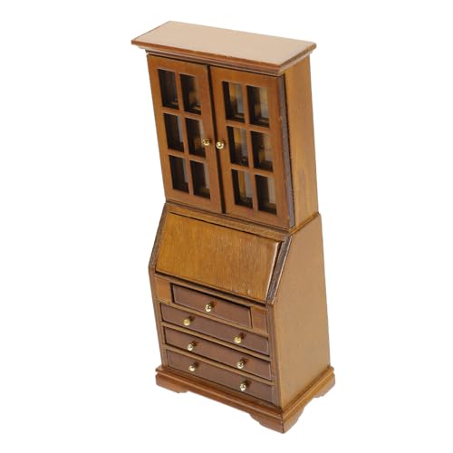 FOYTOKI Maßstab Holz Kabinett Möbel für Puppenhaus Wohnzimmer Schlafzimmer Dekoration Leichter Tragbar Realistisches Design Langlebiges Material Minimalistischer Stil FOYTOKI Maßstab Holz Kabinett Möbel für Puppenhaus Wohnzimmer Schlafzimmer Dekoration Leichter Tragbar Realistisches Design Langlebiges Material Minimalistischer Stil von FOYTOKI