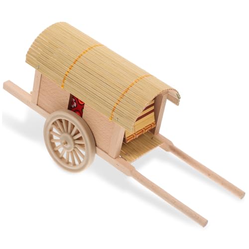 FOYTOKI Miniatur Holzkarre Modell Langlebiges Material Dekoratives Wohnaccessoire für Kinderzimmer und Büro für Jungen und Mädchen Detailreiche Miniatur Pferdekutsche FOYTOKI Miniatur Holzkarre Modell Langlebiges Material Dekoratives Wohnaccessoire für Kinderzimmer und Büro für Jungen und Mädchen Detailreiche Miniatur Pferdekutsche von FOYTOKI