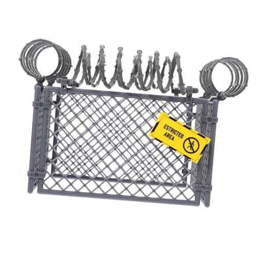 FOYTOKI Miniatur Schutznetz Baukastenzubehör für DIY Militärzaun Stabiler Kleiner Gartenzaun zum Basteln Fördert Feinmotorik und Koordination Vielseitig für Spiel und Modellbau FOYTOKI Miniatur Schutznetz Baukastenzubehör für DIY Militärzaun Stabiler Kleiner Gartenzaun zum Basteln Fördert Feinmotorik und Koordination Vielseitig für Spiel und Modellbau von FOYTOKI