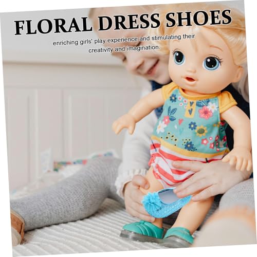 FOYTOKI Pailletten Puppenschuhe für Puppen Robuste Sommer Schuhe Vielseitig für Mädchen Puppenzubehör Elegant für Partys und Rollenspiele FOYTOKI Pailletten Puppenschuhe für Puppen Robuste Sommer Schuhe Vielseitig für Mädchen Puppenzubehör Elegant für Partys und Rollenspiele von FOYTOKI