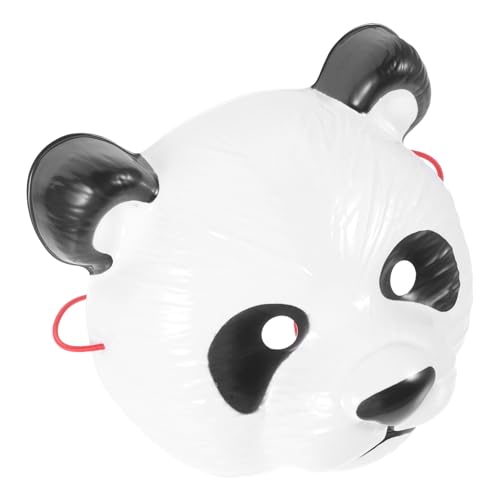 FOYTOKI Party Pandabär Versorgung Dekorative Maskerade Maske Cosplay Partymaske Partyzubehör Animal Requisite Streich Kostümmaske Panda Halloween Tiere von FOYTOKI