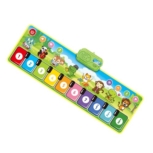 FOYTOKI Piano Spielmatte Musikalische Tanzfläche für Kleinkinder Faltbare Teppichdecke für Frühe Bildung der Musikalischen Entwicklung und Leicht zu Reinigen FOYTOKI Piano Spielmatte Musikalische Tanzfläche für Kleinkinder Faltbare Teppichdecke für Frühe Bildung der Musikalischen Entwicklung und Leicht zu Reinigen von FOYTOKI