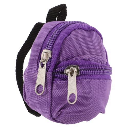 FOYTOKI Puppenrucksack Decora Mini Schultasche Mini Hausdekoration Kleine Puppentasche Mini Rucksäcke Puppen Reisezubehör Mini Rucksack Spielzeug Mikro Szene Ornament von FOYTOKI