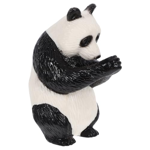 FOYTOKI Realistische Panda Figur Aus Kunststoff Ideal Tierspielzeug Oder Partyzubehör Perfekt Für Und Sammler Niedliches Tiermodell Für Kreative Spielstunden von FOYTOKI