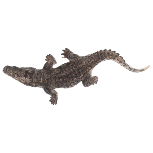 FOYTOKI Simuliertes Krokodil Dschungel Kostüm Spielzeug Alligator Spielzeug Hand Alligator Spielzeug Für Tiere Plastikpferde Mini Alligator Badespielzeug Gefälschtes Alligator von FOYTOKI