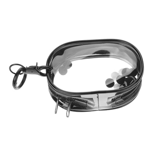 FOYTOKI Transparente Puppen Aufbewahrungstasche PVC mit Schlüsselanhänger und Quaste Modische Tragetasche für Sammlerfiguren Doppelte Reißverschlüsse zum Reisen und Präsentieren FOYTOKI Transparente Puppen Aufbewahrungstasche PVC mit Schlüsselanhänger und Quaste Modische Tragetasche für Sammlerfiguren Doppelte Reißverschlüsse zum Reisen und Präsentieren von FOYTOKI