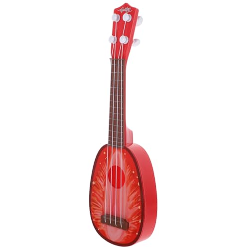 FOYTOKI Ukulele Zubehör Musikinstrument Anfänger Übung Ukulele Training Ukulele Instrument Elektrische Gitarre Spielzeug Kleine Ukulele Kinder Ukulele Spielzeuginstrument von FOYTOKI